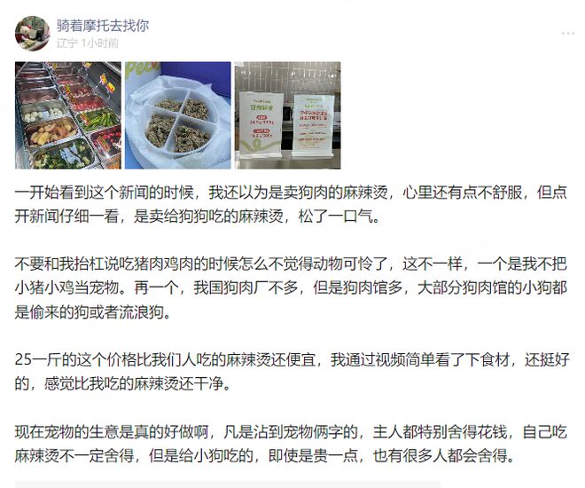 麻辣烫25一斤全是真肉上海狗有福了！麻将胡了模拟器破防了！上海惊现狗狗(图7)